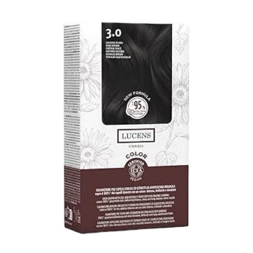 Tinta Capelli Colore Castano Scuro Numero 3.0 New Formula Lucens Umbria