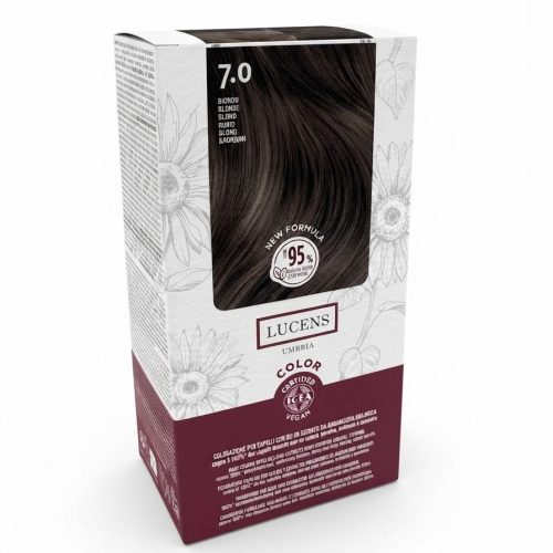 Tinta Capelli Colore Biondo Numero 7.0 New Formula Lucens Umbria