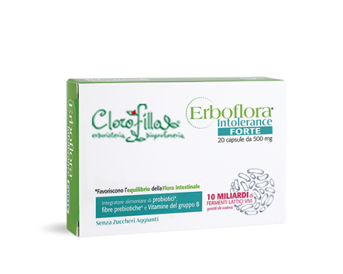 ERBOFLORA INTOLLERANCE-FORTE | Clorofilla Erboristeria