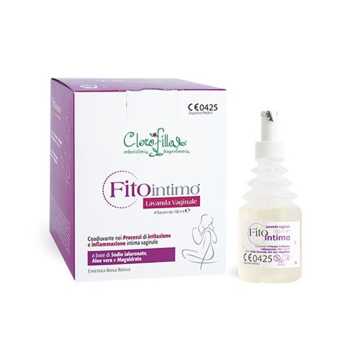 FitoIntimo Lavanda Vaginale 4 Flaconi da 100 ml