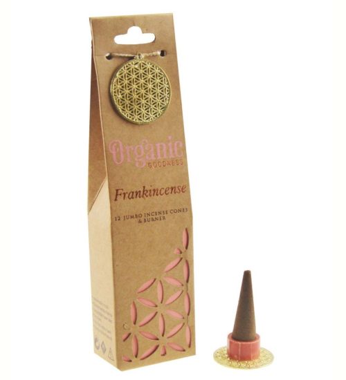 Incenso a Cono con Bruciatore all'Incenso 12 coni