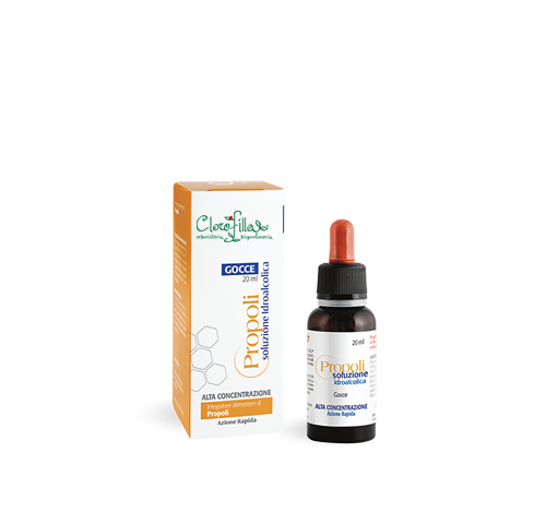 Propoli Pura Estratto Idroalcolico Gocce | Clorofilla Erboristeria