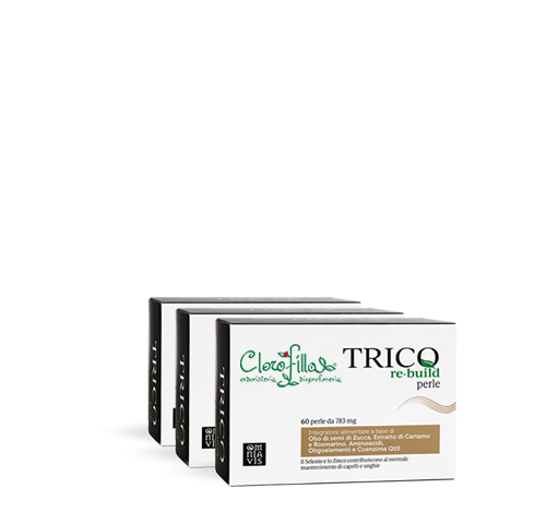 Tripack Trico Rebuild perle | Clorofilla Erboristeria