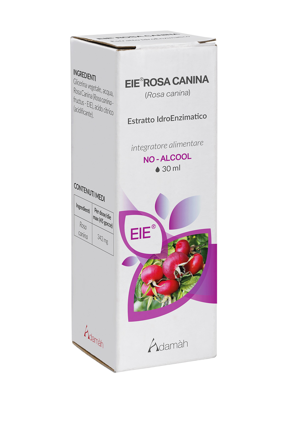 Rosa Canina Estratto Idroenzimatico 30 ml Adamah