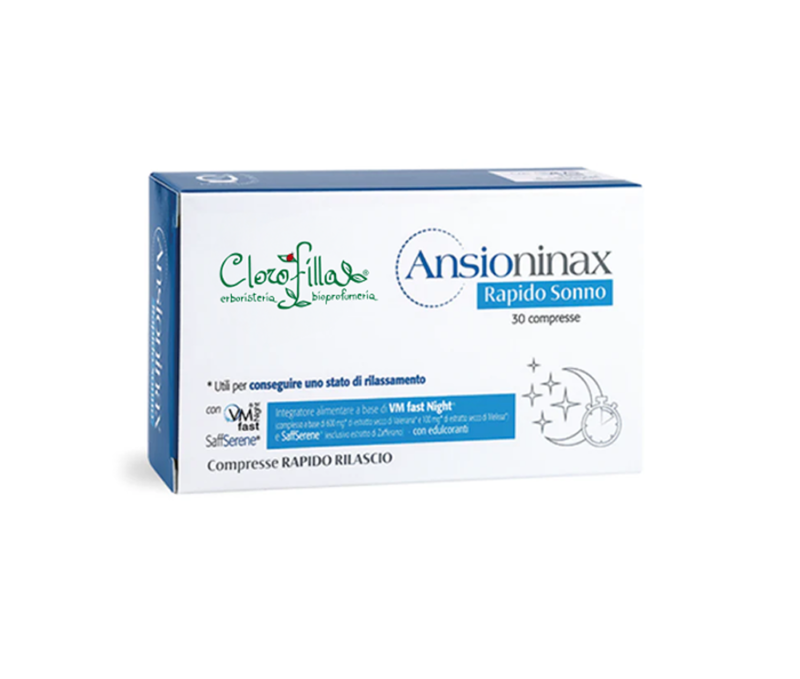 ansioninax rapido sonno
