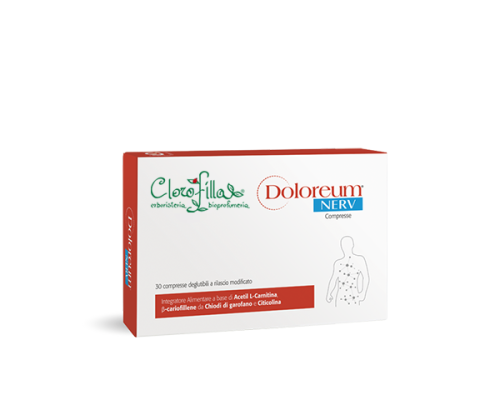 Doloreum Nerv 30 compresse Clorofilla Erboristeria
