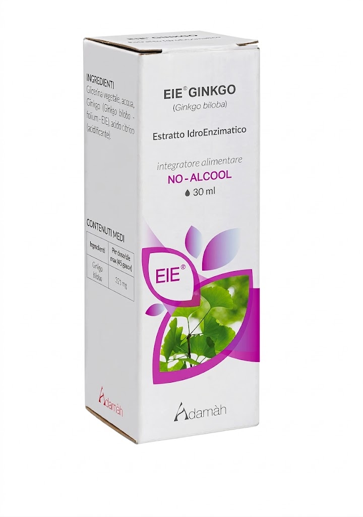 Ginkgo Estratto Idroenzimatico 30 ml Adamah