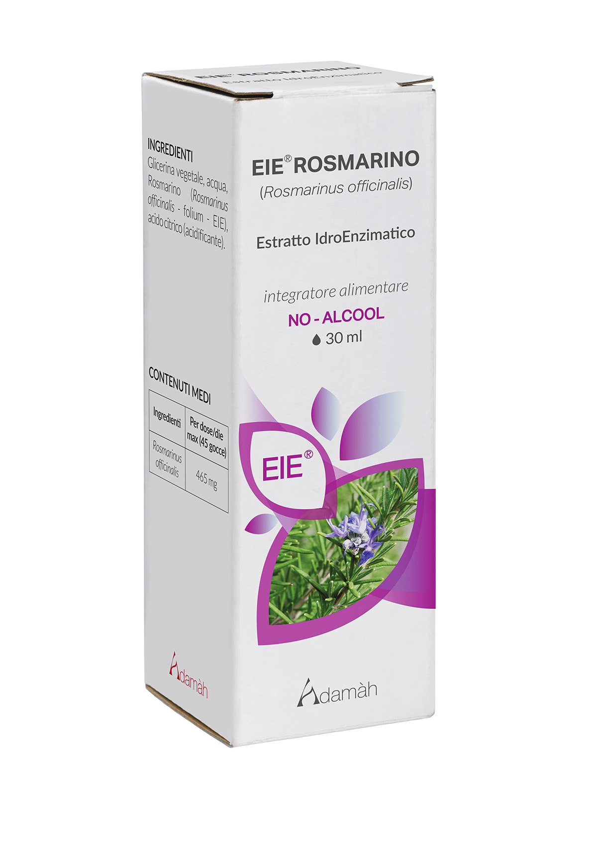 Rosmarino Estratto Idroenzimatico 30 ml Adamah