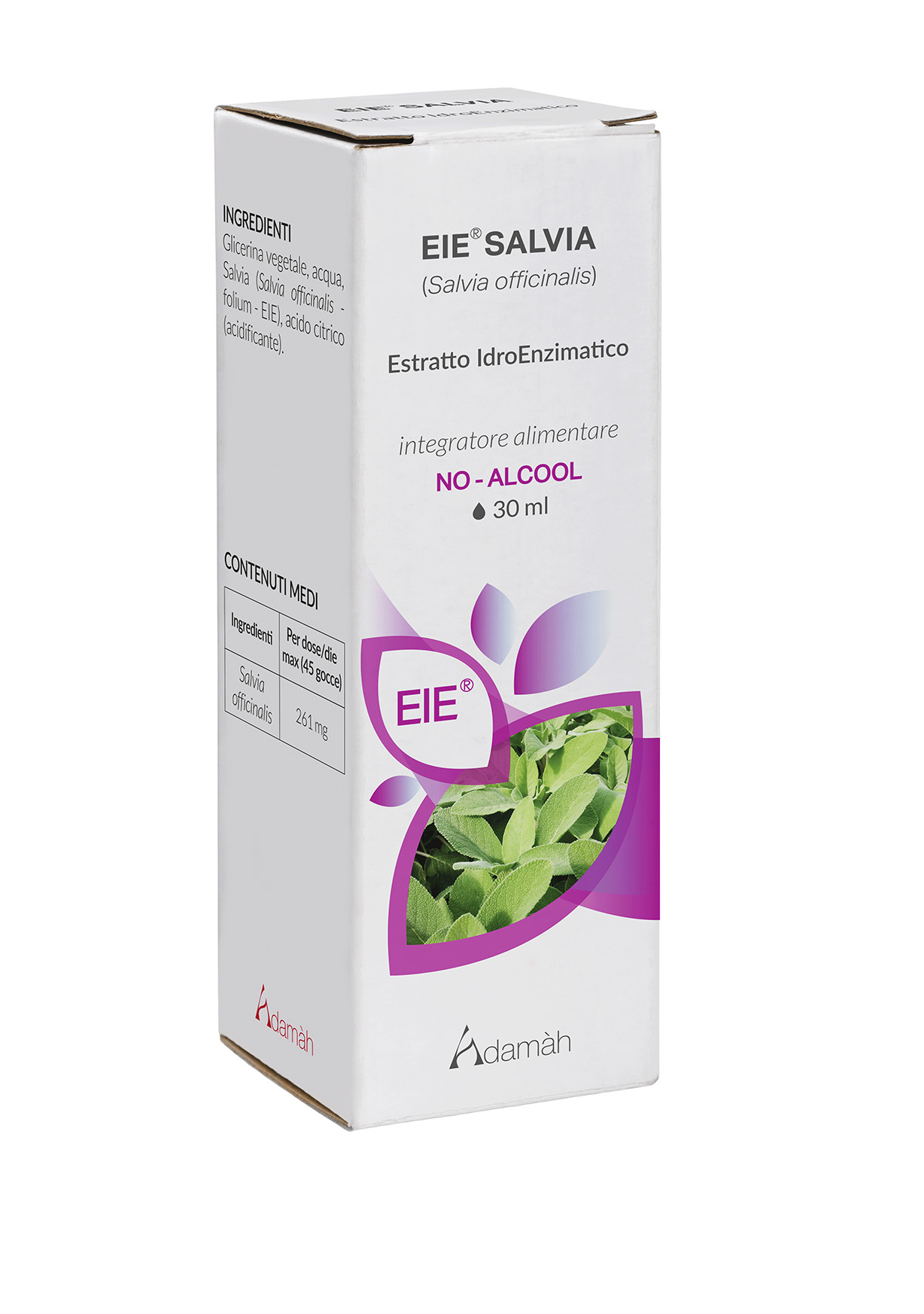 Salvia Estratto Idroenzimatico 30 ml Adamah