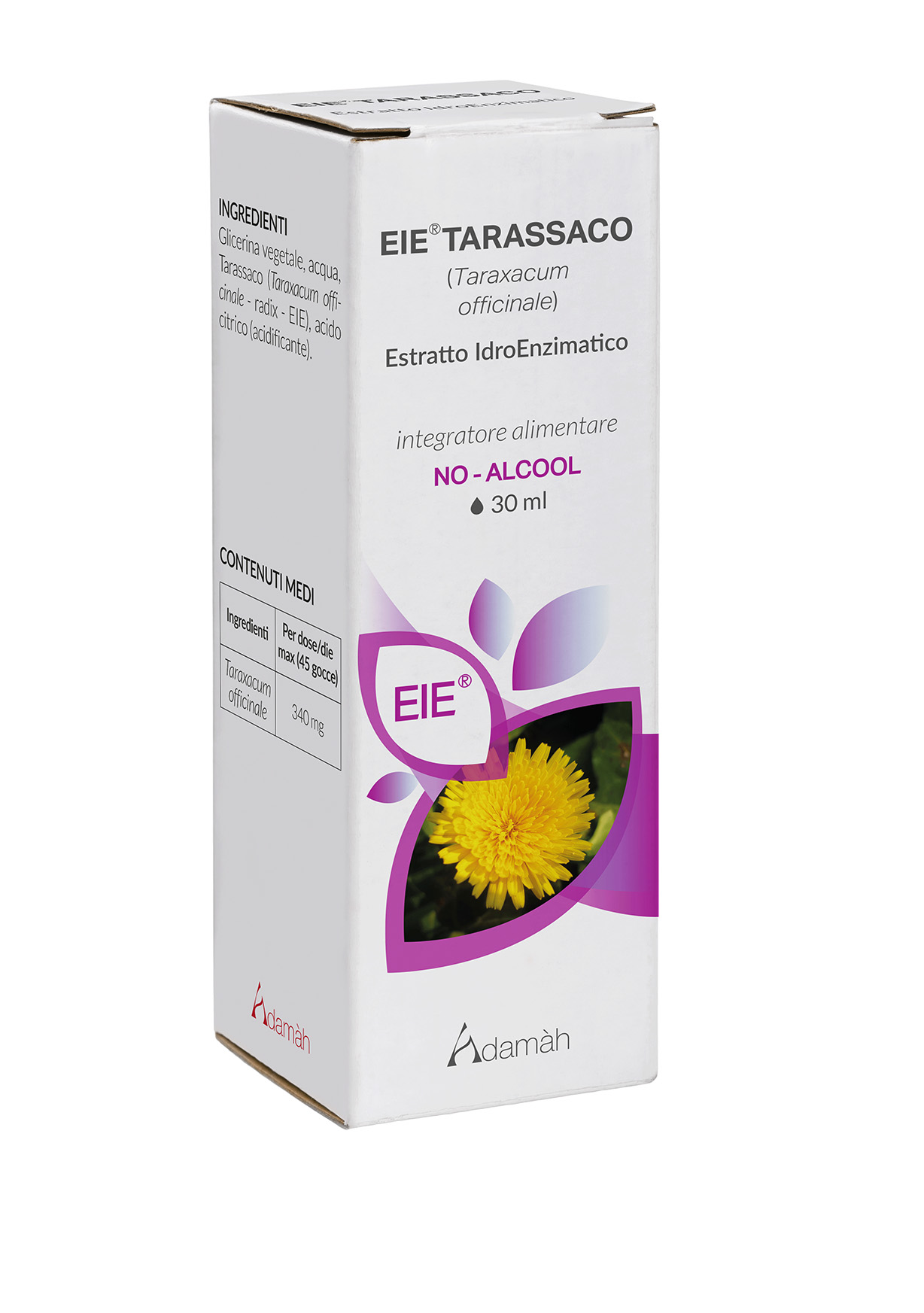 Tarassaco Estratto Idroenzimatico 30 ml Adamah