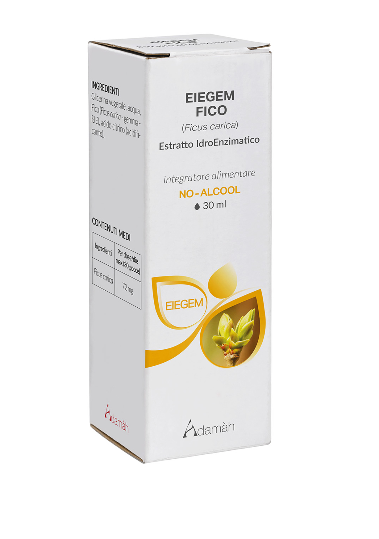 Fico Estratto Idroenzimatico di Gemme 30 ml Adamah