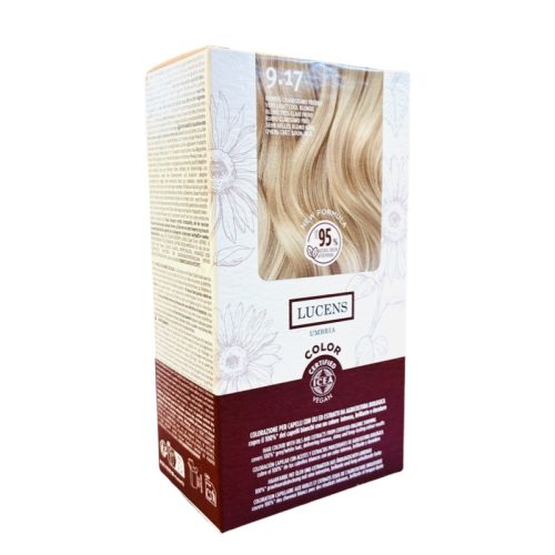 Tinta Capelli Colore Mandorla Numero 9.17 New Formula Lucens Umbria