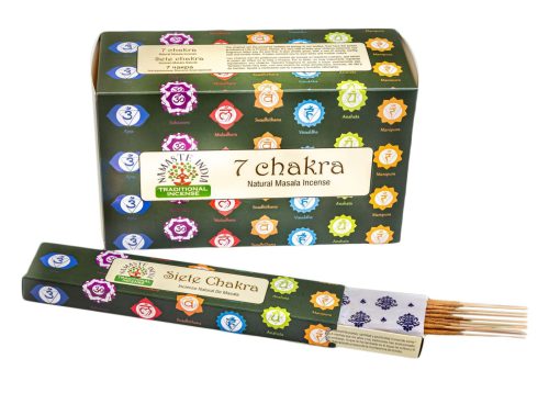 Incenso Namastè India 7 Chakra 12 bastoncini