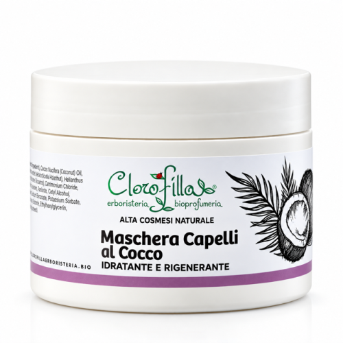 Maschera Capelli al Cocco Idratante e Rigenerante 250 ml