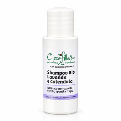 Shampoo Mini Taglia Delicato Bio Lavanda e Calendula 30 ml