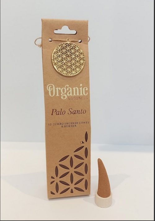 Incenso a Cono con Bruciatore Palo Santo 12 coni