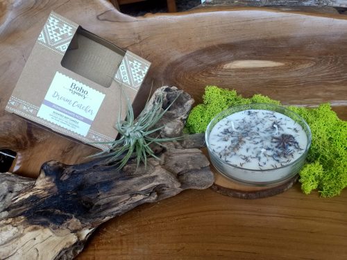 Candela 3 Stoppini Organic Dream Catcher Melograno Nero 200 grammi