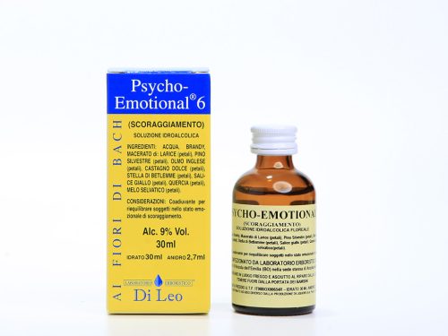 Psyco Emotional 6 SCORAGGIAMENTO Miscela Fiori Bach 30 ml