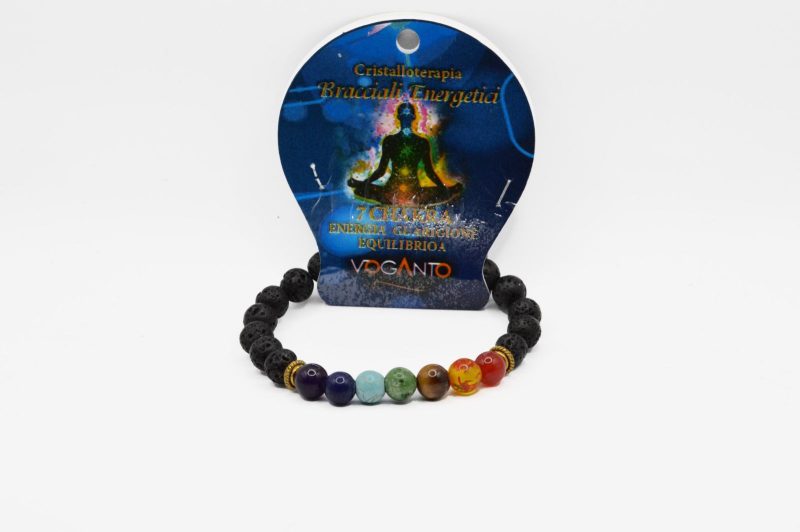 Bracciale Energetico 7 Chakra mm.8