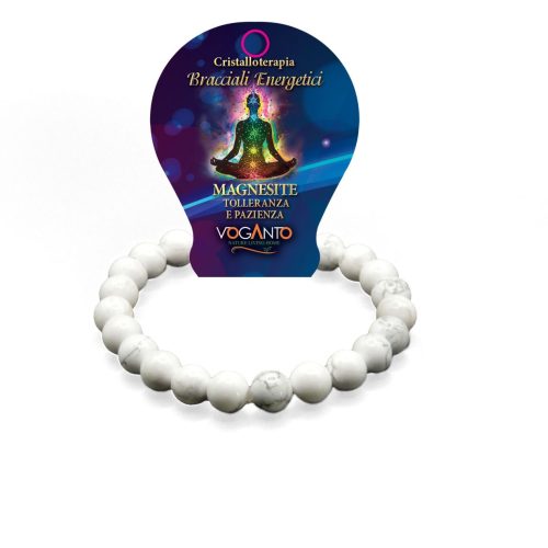 Bracciale Energetico Magnesite mm.8