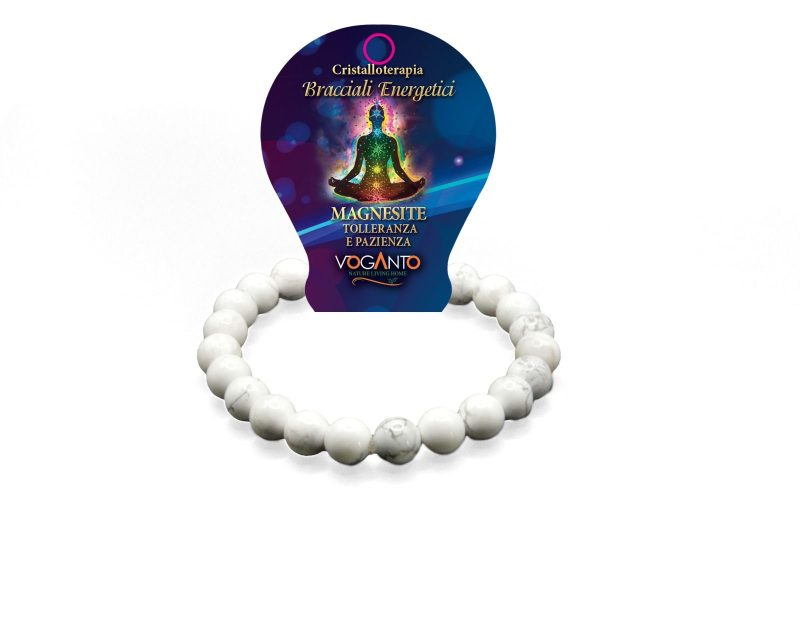 Bracciale Energetico Magnesite mm.8