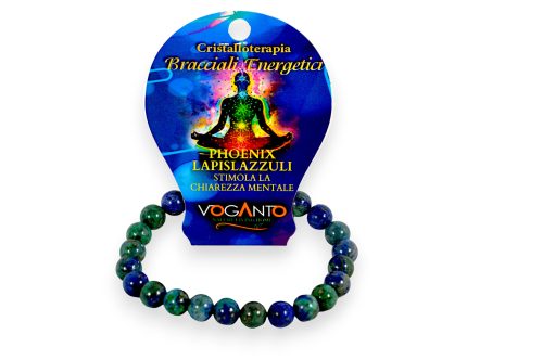 Bracciale Energetico Phoenix Lapislazzuli mm.8