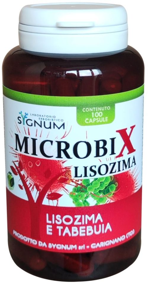 Microbix Lisozima con Tabebuia 100 capsule
