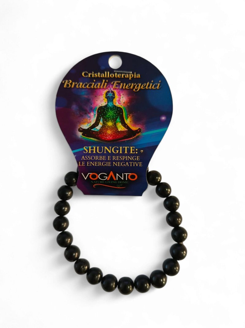 Bracciale Energetico Shungite mm.8