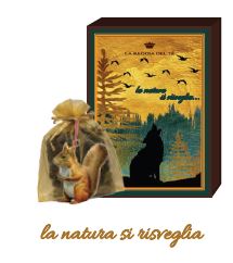 RESPIRA La Natura si Risveglia Cofanetto con Tè e Pendente 60 grammi
