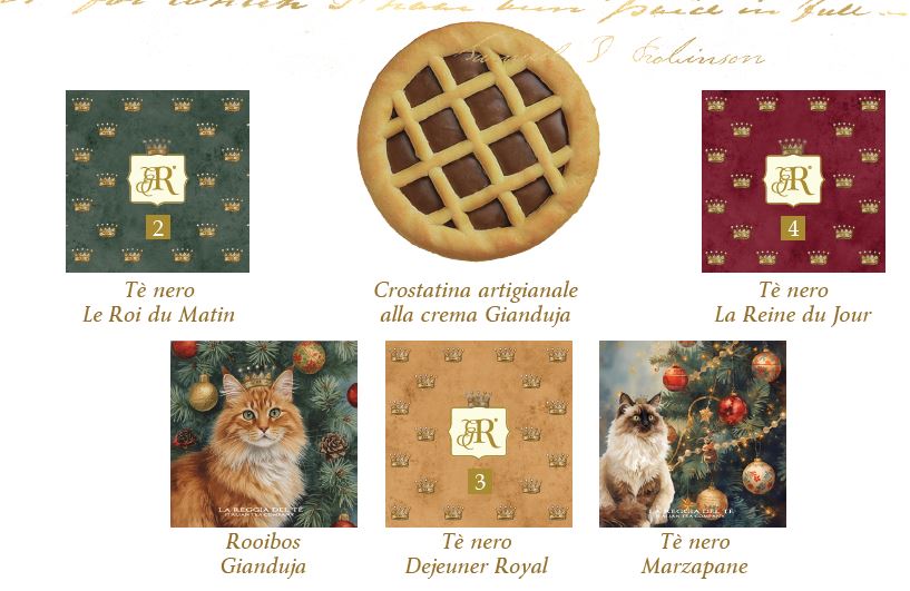 Tete a Tete Box Regalo 5 filtri + 1 Crostatina Artigianale