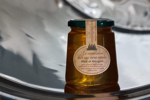 Miele di Astragalo Nebrodensis Ape Nera Sicula 250 grammi