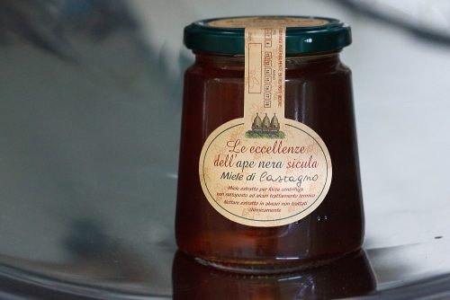 Miele di Castagno Ape Nera Sicula 250 grammi