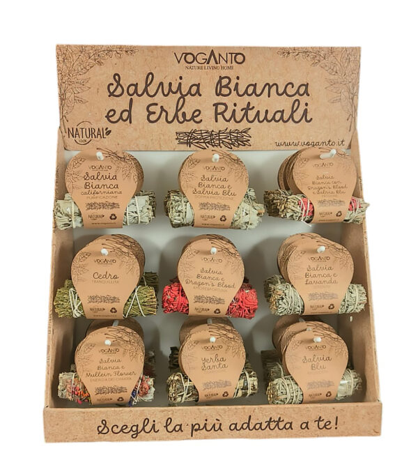 Smudge Salvia Bianca e Paperflower Equilibrio