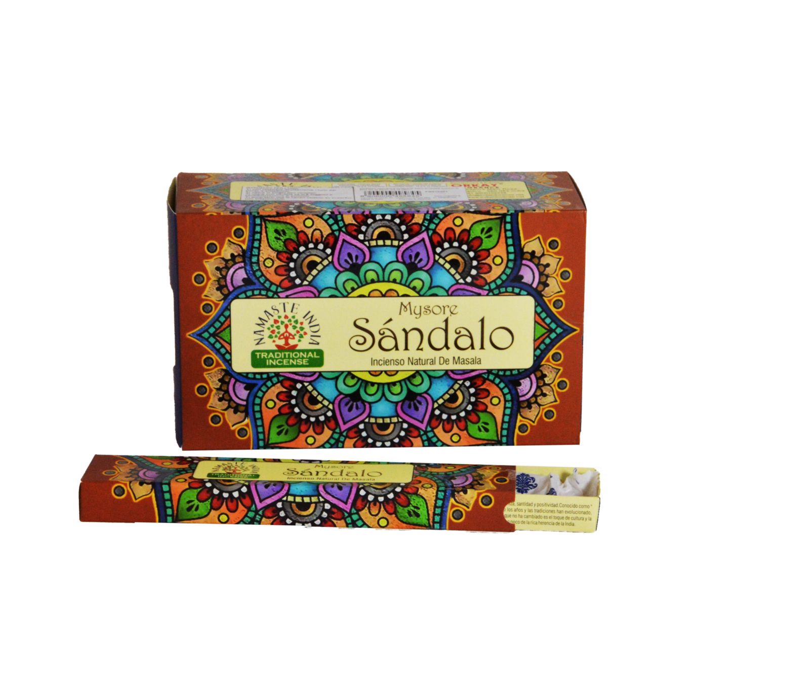 Incenso Namastè India Sandalo 12 bastoncini