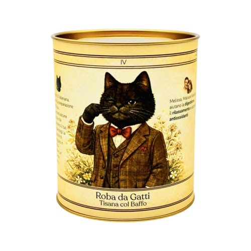 Roba da Gatti Tisana col Baffo Barattolo da 15 filtri