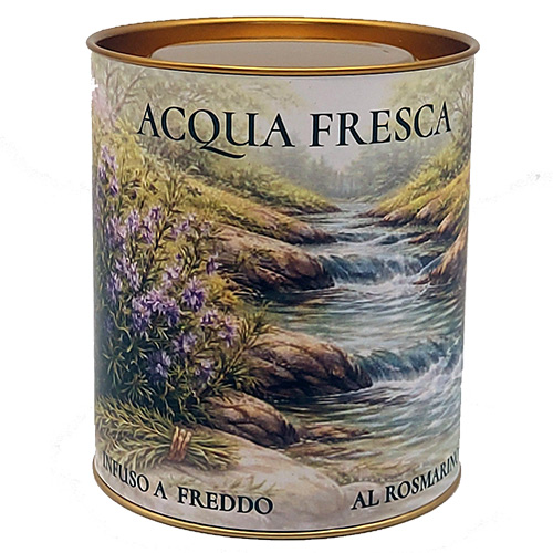 Acqua Fresca Infuso a Freddo con Rosmarino Bio Barattolo da 13 filtri