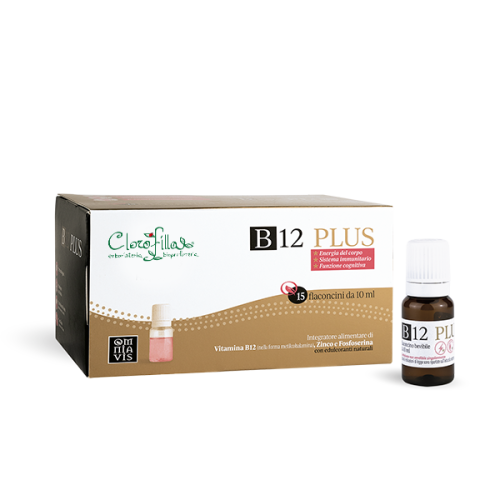 Vitamina B12-PLUS-15-Flaconi | Clorofillaerboristeria