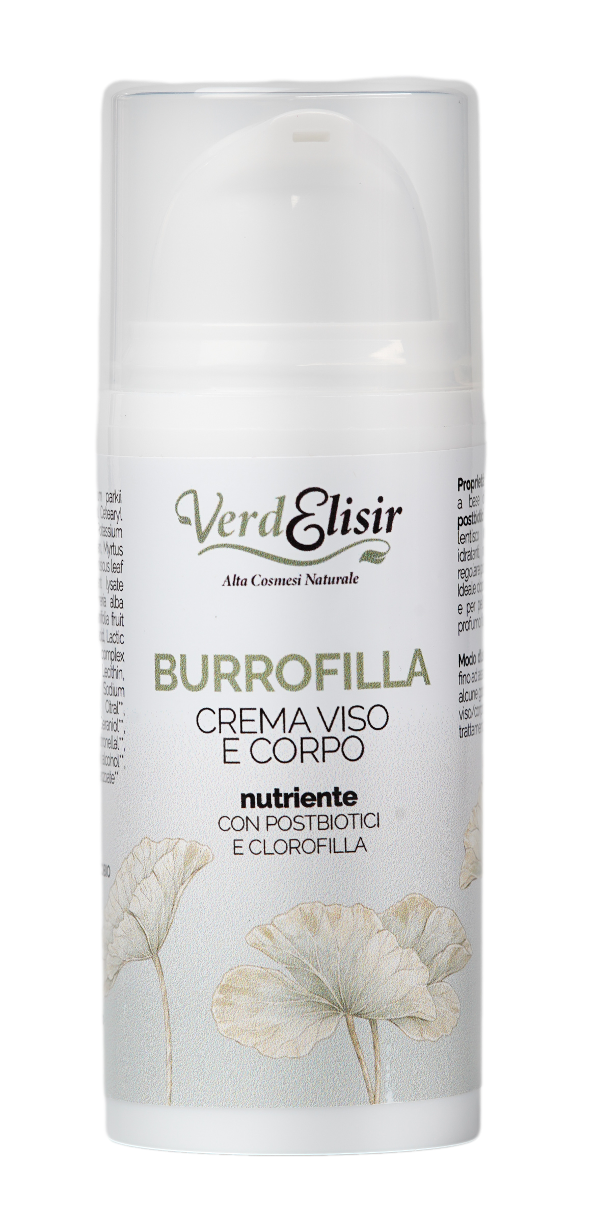 Verdelisir Burrofilla Crema Corpo Viso Mini Taglia 30 ml