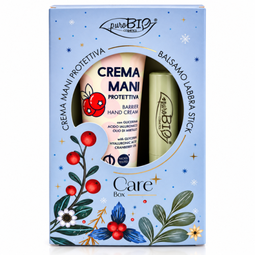 Care Box Crema Mani Protettiva + Lip Balm Colore Neutro
