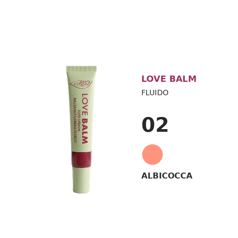 Love Balm Balsamo Labbra Fluido 02 Albicocca