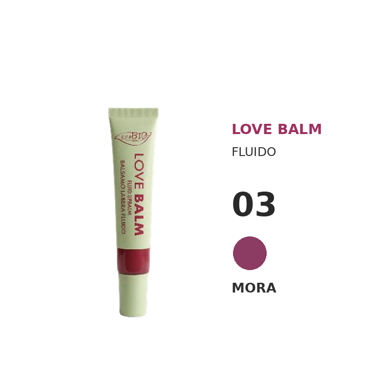 Love Balm Balsamo Labbra Fluido 03 Mora